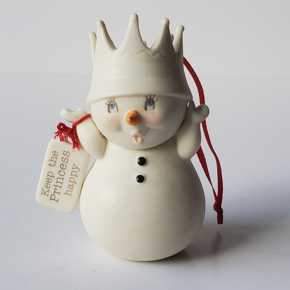 Department 56 Snowpinions Keep The Princess Happy Christmas Ornament